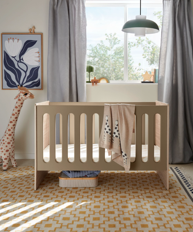 Photo of cot in nursery