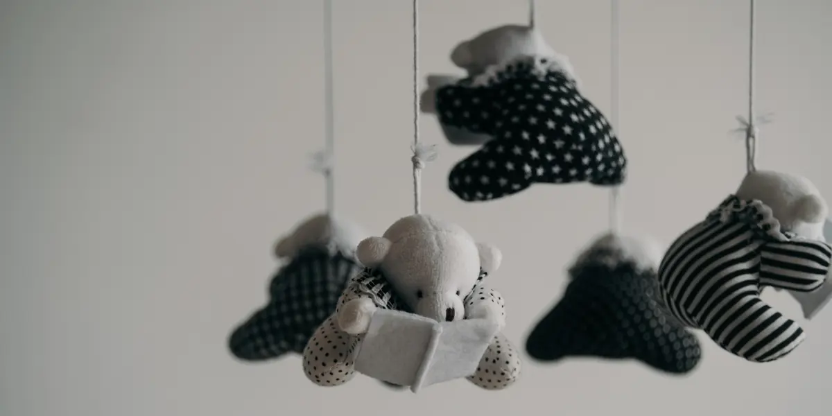 Mobile in baby's nursey