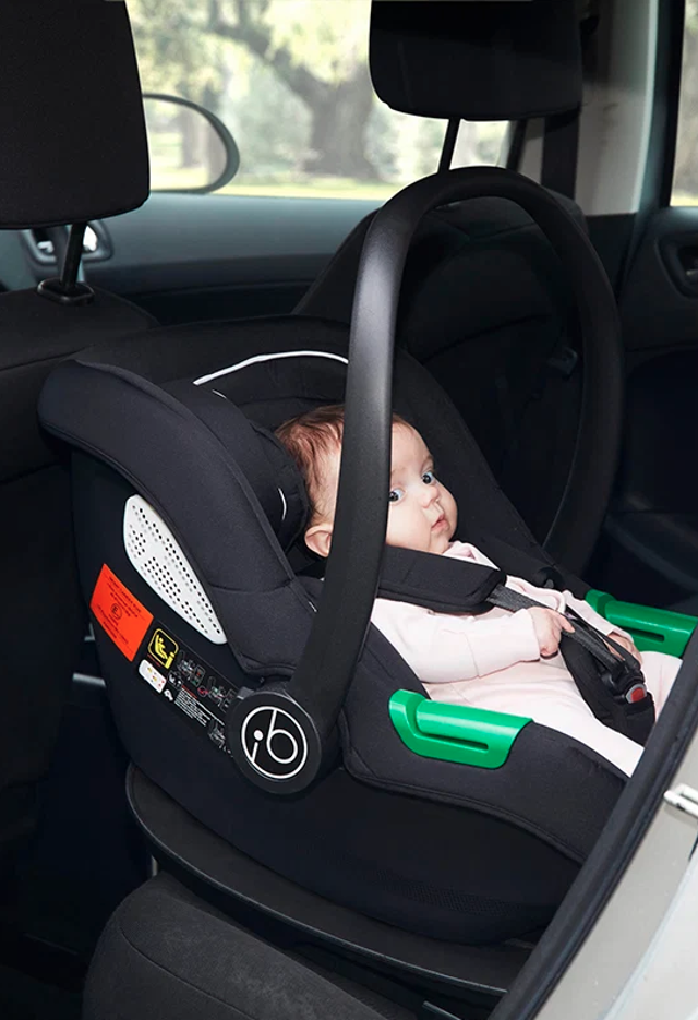Baby in car seat