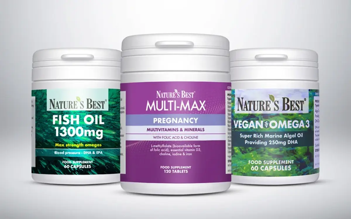 Nature's Best pregnancy vitamins and fish oil