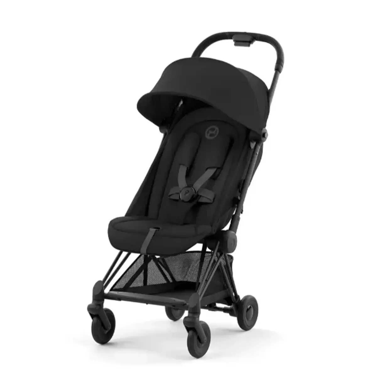 The Cybex Coya travel stroller in black