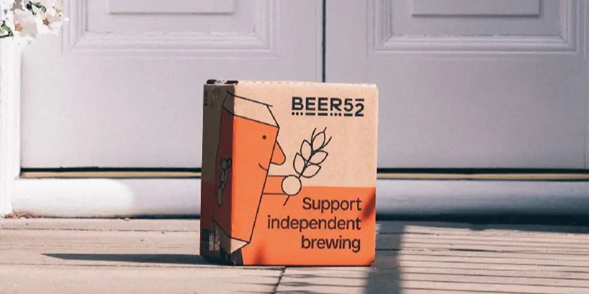 A Beer52 craft beer subscription box