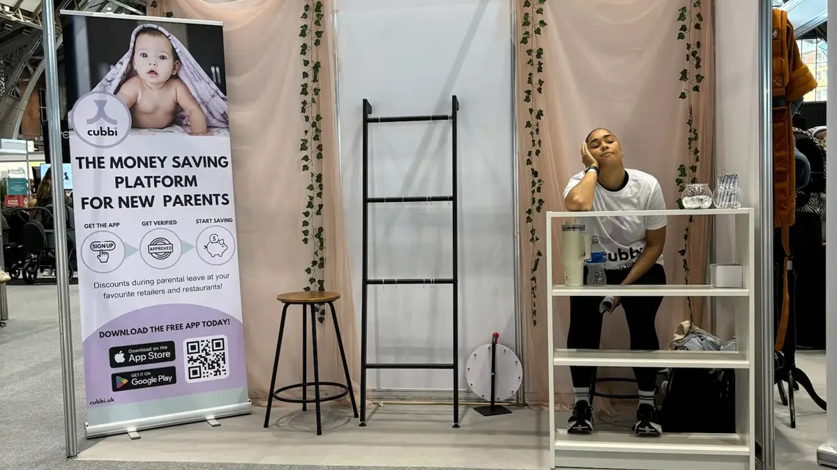 The Cubbi stand at The Baby Show