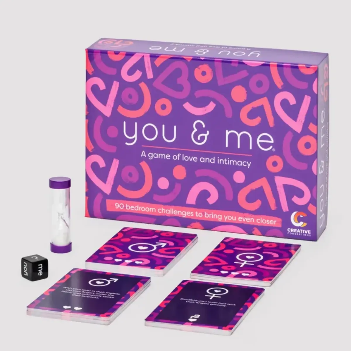 The Lovehoney You & Me couples' card game