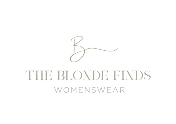 The Blonde Finds  logo